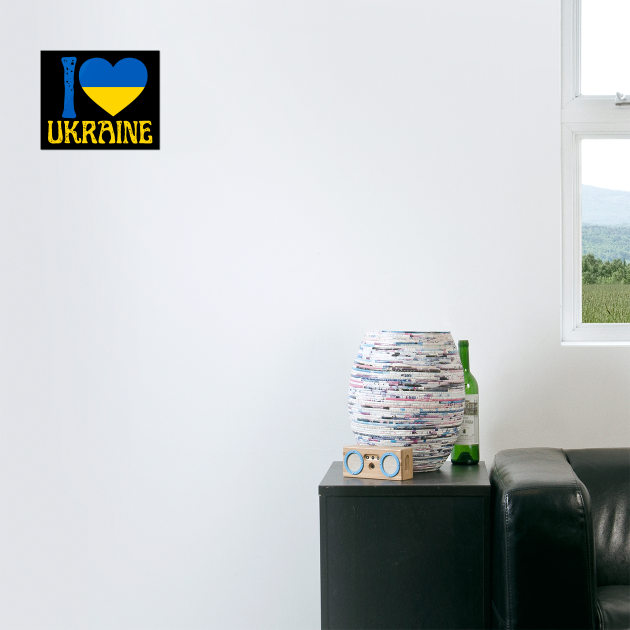I Love Ukraine by Creatifly Graphic Tees